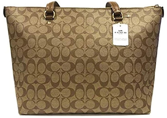 Tas Tote Galeri Signature Coach Tan Order Tas Tote Galeri Signature Coach Tan