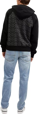 Sudadera Negra COACH con Logo Estampado, Manga Larga y Estilo Pullover. CO826-R8E Shop Sudadera Negra COACH con Logo Estampado, Manga Larga y Estilo Pullover. CO826-R8E