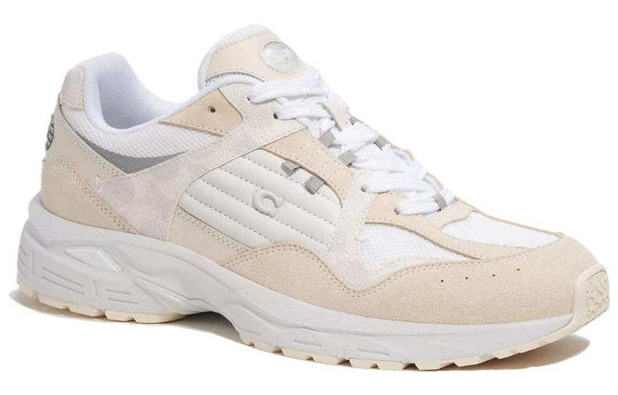 Lookbook Coach Low-Top Signature 'Chalk' Sneakers CN337_T3G