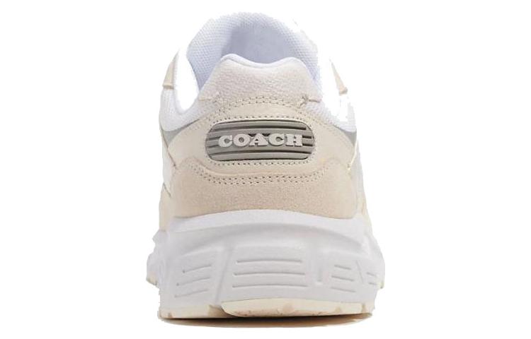 Shop Coach Low-Top Signature 'Chalk' Sneakers CN337_T3G