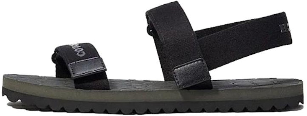 蔻驰黑色魔术胶带拖鞋 CI103_BLK Buy 蔻驰黑色魔术胶带拖鞋 CI103_BLK