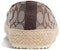 Coach Slip-On 'Tan Fisherman' Lelaki Kasut Pandu Malas C8875_OAK