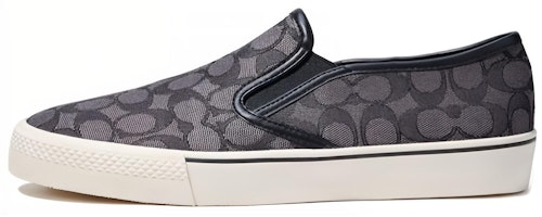 Coach Slip-On Flat 'Black Fashion Sneaker' C8958_BLK Coach Slip-On Flat 'Black Fashion Sneaker' C8958_BLK
