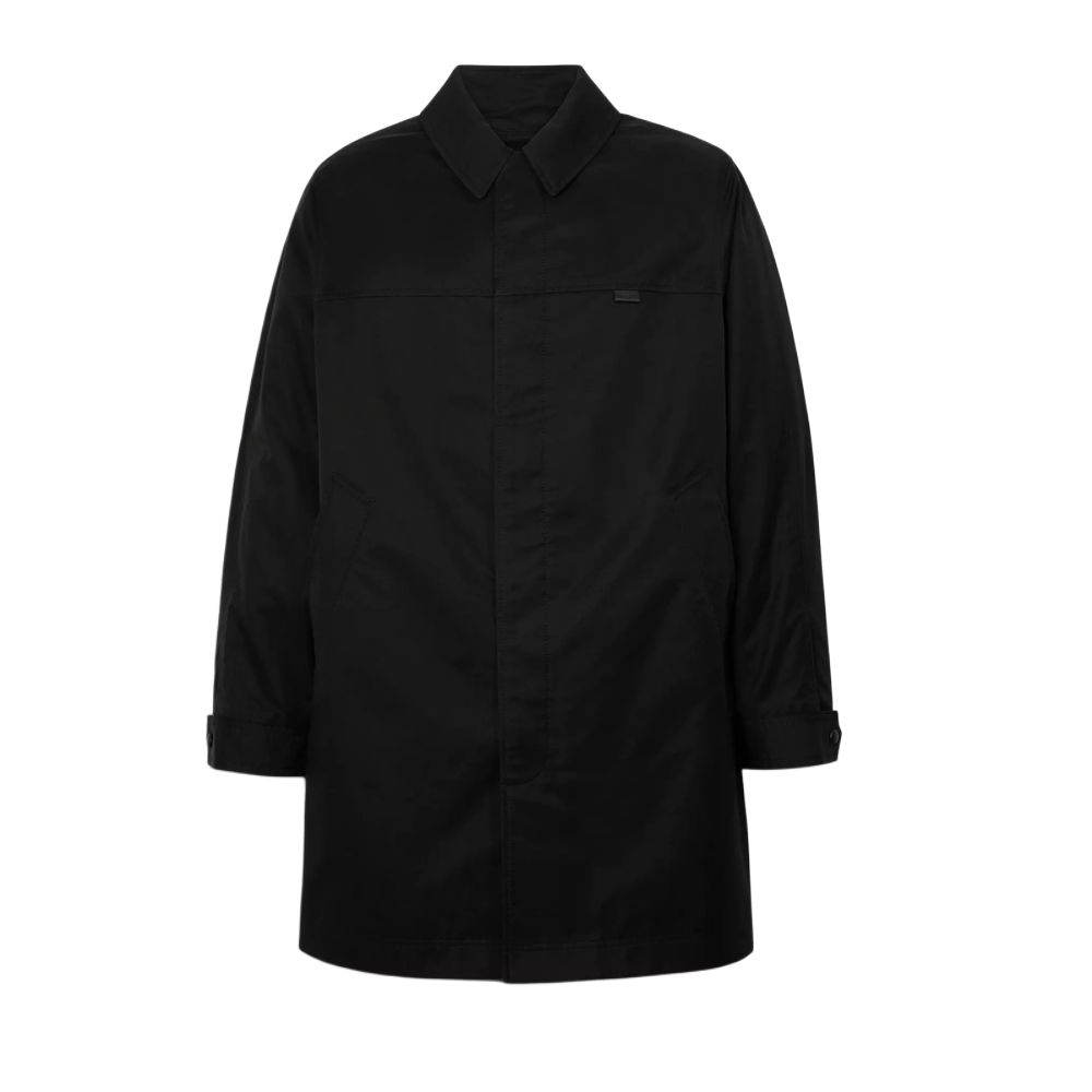 COACH SS21 Black Cotton Collared Shirt Jacket C0916-BLK