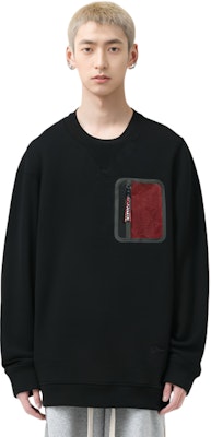 COACH SS21 黑色口袋圓領長袖衫. C0555-BLK Shop COACH SS21 黑色口袋圓領長袖衫. C0555-BLK