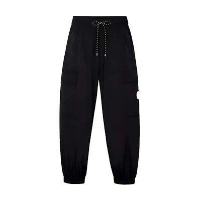 COACH SS21 Black Lightweight Tech Fabric Cargo Pants C3045-BLK