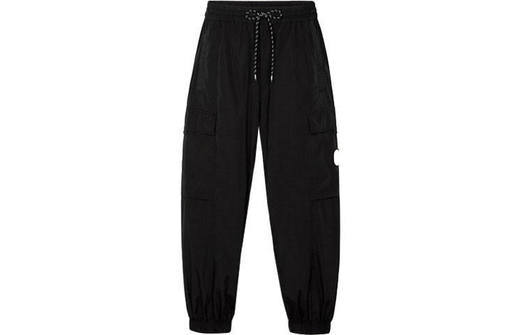 Order COACH SS21 Celana Cargo Kain Ringan Teknologi Hitam. C3045-BLK