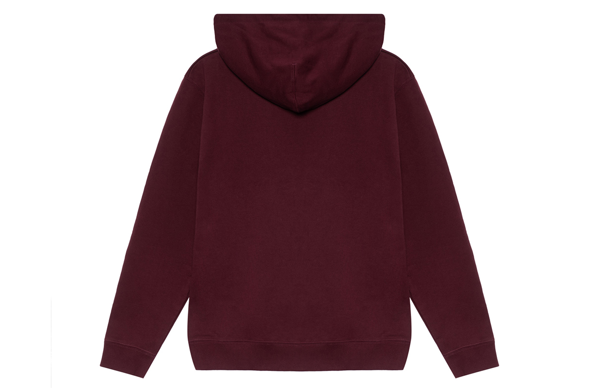 COACH SS21 Letter Logo Hoodie in Red Brown. 4342-MRN 圖 3