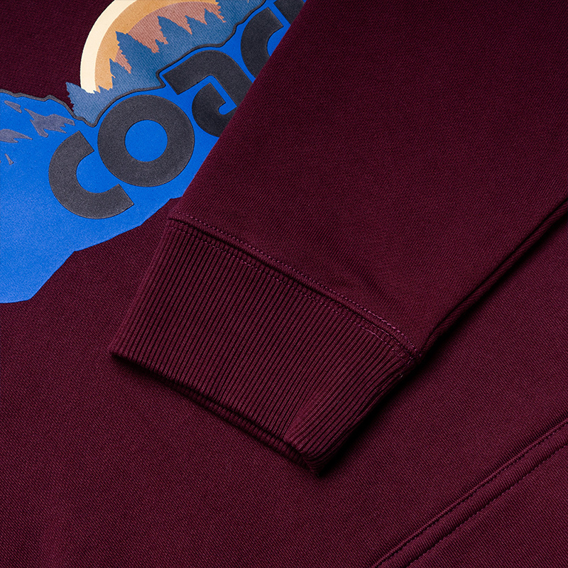 COACH SS21 Letter Logo Hoodie in Red Brown. 4342-MRN 圖 5