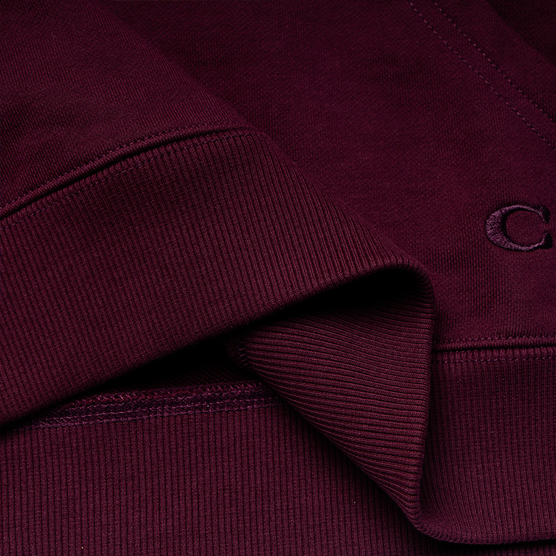 COACH SS21 Letter Logo Hoodie in Red Brown. 4342-MRN 圖 6