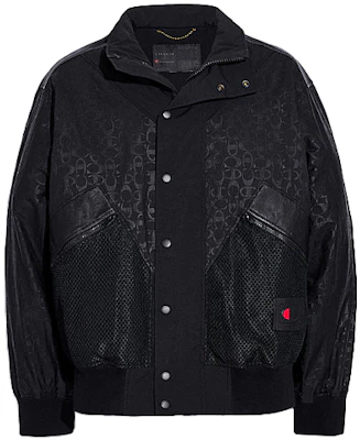 COACH SS21 Jaket Windbreaker Hitam Polos Pria 5915-BLK Buy COACH SS21 Jaket Windbreaker Hitam Polos Pria 5915-BLK