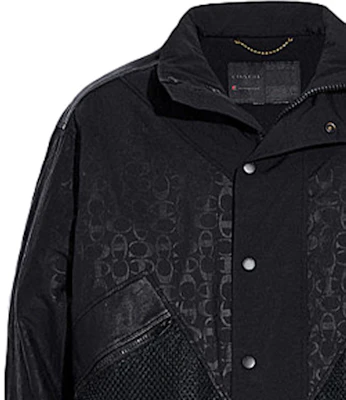COACH SS21 Jaket Windbreaker Hitam Polos Pria 5915-BLK Lookbook COACH SS21 Jaket Windbreaker Hitam Polos Pria 5915-BLK