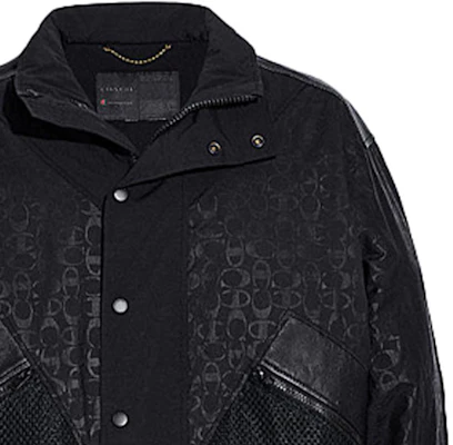 COACH SS21 Jaket Windbreaker Hitam Polos Pria 5915-BLK Shop COACH SS21 Jaket Windbreaker Hitam Polos Pria 5915-BLK