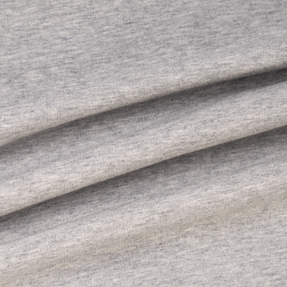 Shop COACH SS22  Grey Solid Logo Embroidered Drawstring Hoodie C6376-LTE