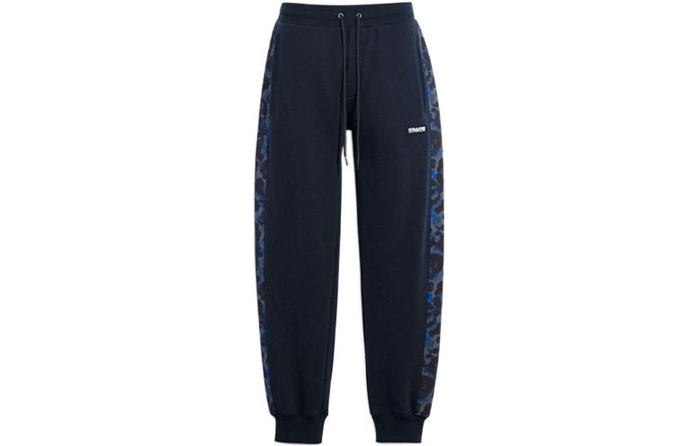 Order 蔻驰 SS22宽松迷彩印花运动裤-蓝色 CB813-BLU