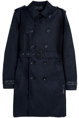 COACH SS23 Black Double-Breasted Trench Coat C5235-BLK Buy COACH SS23 Black Double-Breasted Trench Coat C5235-BLK