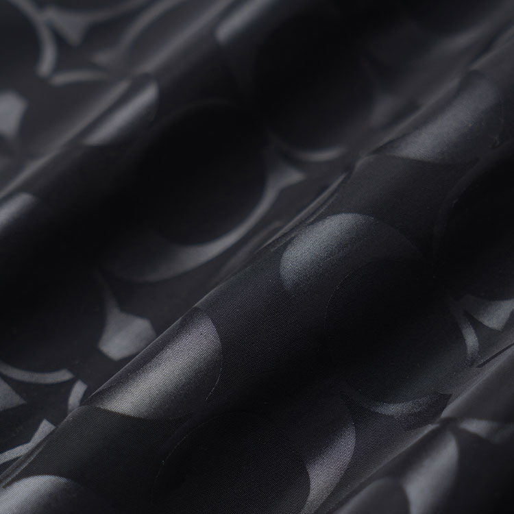 Purchase COACH SS23  Black Hooded Logo Patchwork Jacket. CI360-S8L