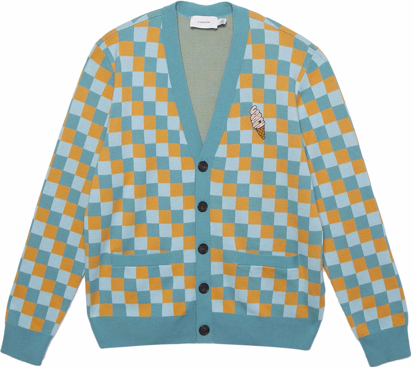 coach-ss-23-blue-plaid-knit-cardigan-long-sleeve-sweater-cg-628-tem