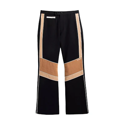 COACH SS23 Colorblock Mid-Rise Casual Ski Pants Black. C7637-BLC
