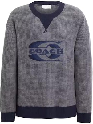 COACH SS23 Sweater Crewneck dengan Desain Logo. CK737-N19 Order COACH SS23 Sweater Crewneck dengan Desain Logo. CK737-N19
