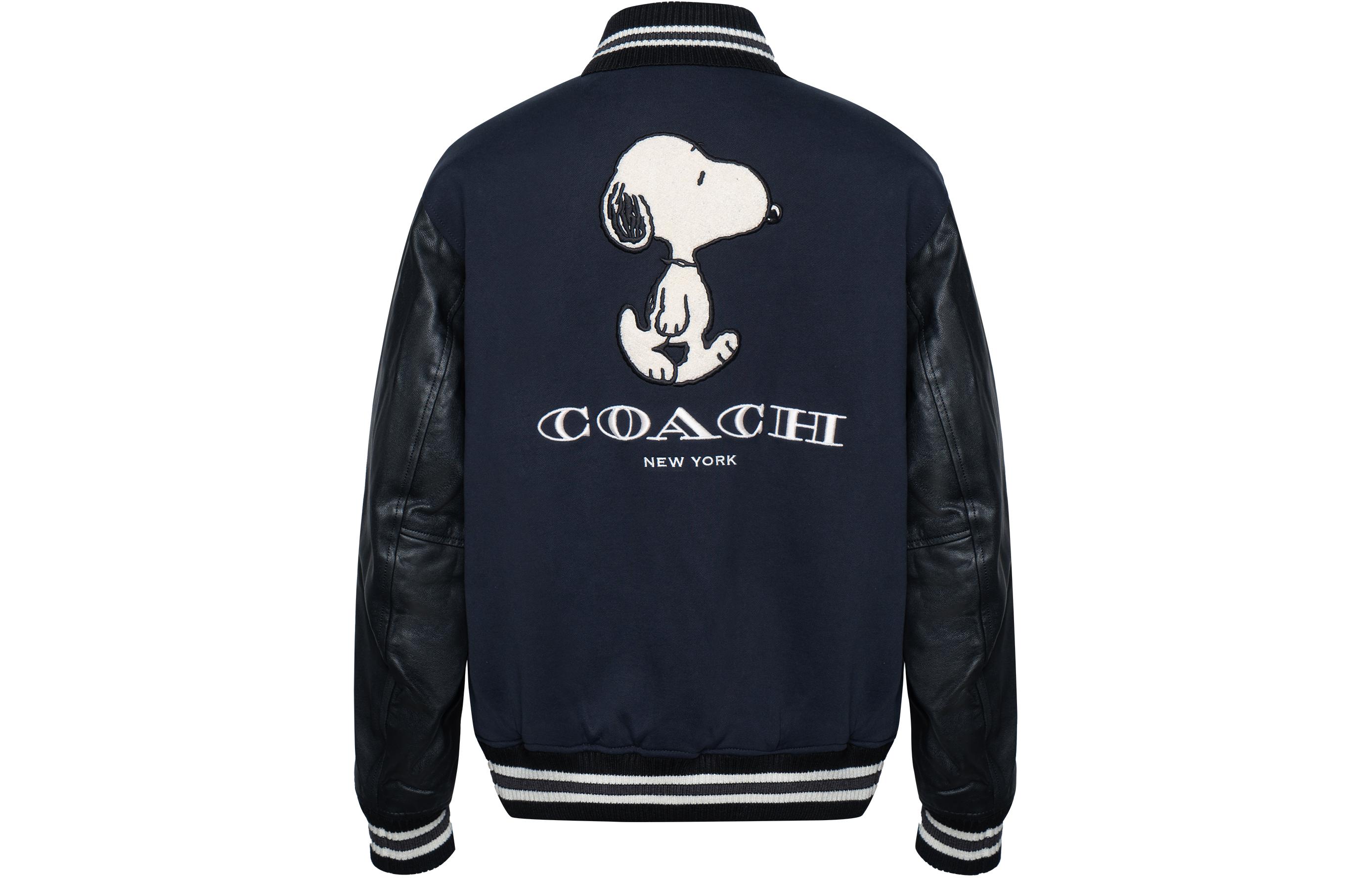 COACH SS23  Embroidered Patchwork Button-Up Jacket Black CE546-NAV 圖 3