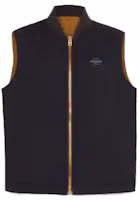 Lookbook COACH SS23 Khaki V-Neck Zip Baseball Collar Sleeveless Vest. CF801-VC7