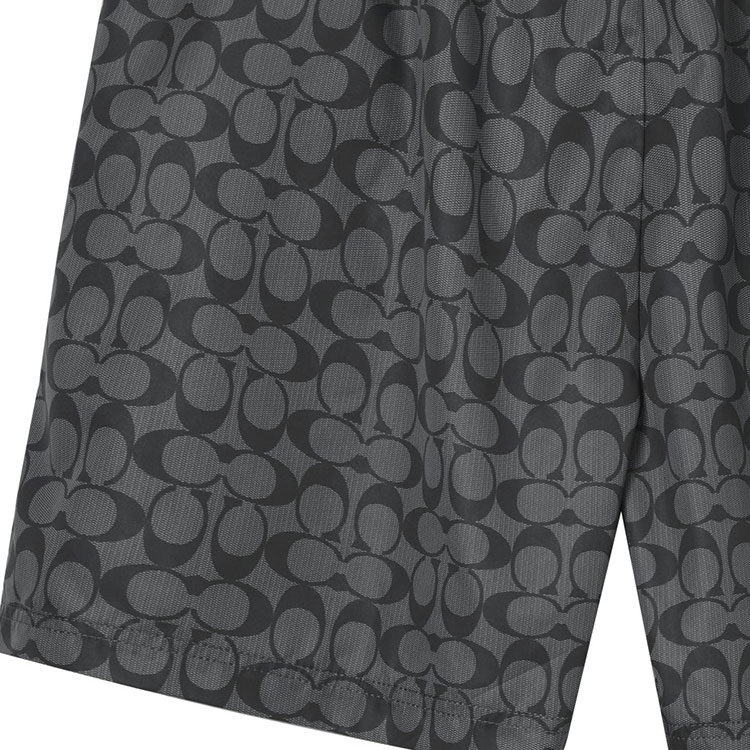 Sizing コーチ SS23 ロゴプリント ドローストリング スイムショーツ - グレー. CG112-R8E