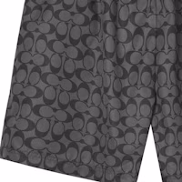 Sizing COACH SS23 Bañador con Cordón y Logo Estampado - Gris. CG112-R8E