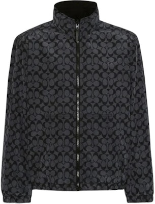 COACH SS23 雙面配色標誌飛行夾克 - 黑色. C3034-NYJ Buy COACH SS23 雙面配色標誌飛行夾克 - 黑色. C3034-NYJ