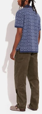 コーチ SS23 無地 ミッドライズ カジュアルパンツ グリーン. CG692-OLV Shop コーチ SS23 無地 ミッドライズ カジュアルパンツ グリーン. CG692-OLV