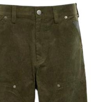 コーチ SS23 無地 ミッドライズ カジュアルパンツ グリーン. CG692-OLV Details for コーチ SS23 無地 ミッドライズ カジュアルパンツ グリーン. CG692-OLV