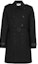 Details for COACH SS23 Solid Double-Breasted Casual Mid-Length Trench Coat CF804-BLK