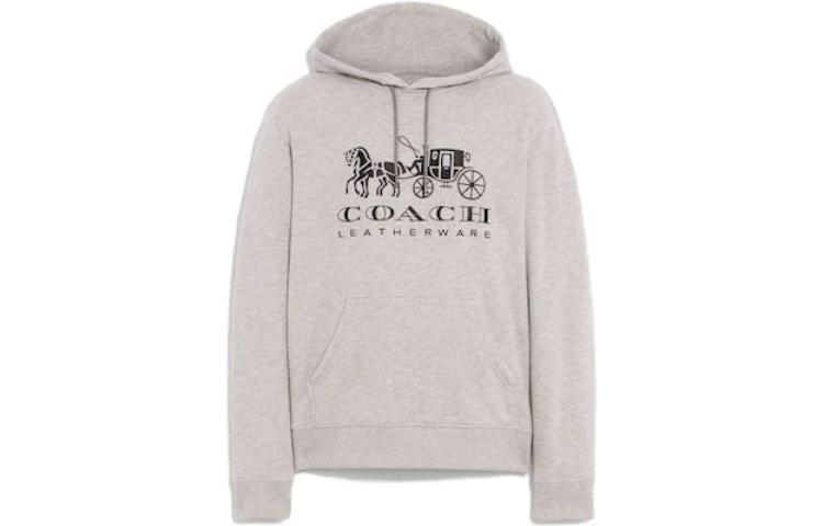 Coach SS23 Forever Logo Print Hoodie C9113-HGR