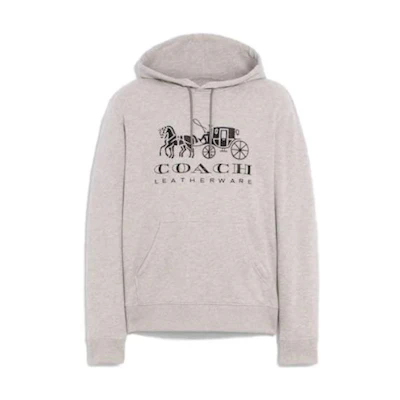 Coach SS23 Forever Logo Print Hoodie C9113-HGR