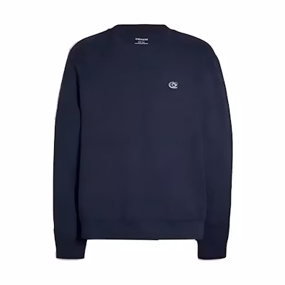 COACH SS23 Navy Logo Crewneck Sweatshirt C7827-THY