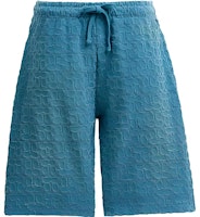 COACH SS23 Unisex Light Blue Drawstring Loose Fit Casual Shorts. CJ887-LBL COACH SS23 Unisex Light Blue Drawstring Loose Fit Casual Shorts. CJ887-LBL