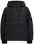 Order COACH SS24 Black Half-Zip Puffer Jacket with Solid Letter Print CM794-BLK