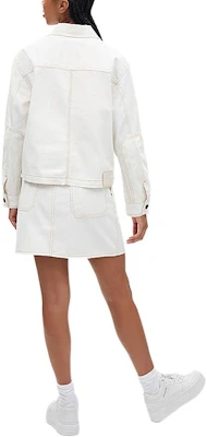 Chaqueta Casual COACH SS24 de Bolsillo Sencillo en Gris Blanco. CT430-OFW Purchase Chaqueta Casual COACH SS24 de Bolsillo Sencillo en Gris Blanco. CT430-OFW