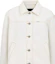 Sizing Chaqueta Casual COACH SS24 de Bolsillo Sencillo en Gris Blanco. CT430-OFW