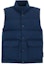 Buy 蔻驰 SS24 藏蓝色单排扣无袖羽绒背心。 CT728-WAE