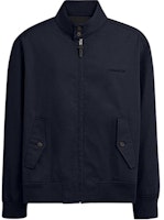 COACH SS24 Navy Blue Zip-Up Stand Collar Casual Jacket. CS015-NAV COACH SS24 Navy Blue Zip-Up Stand Collar Casual Jacket. CS015-NAV