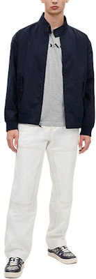 COACH SS24 海軍藍拉鍊立領休閒外套 CS015-NAV Lookbook COACH SS24 海軍藍拉鍊立領休閒外套 CS015-NAV