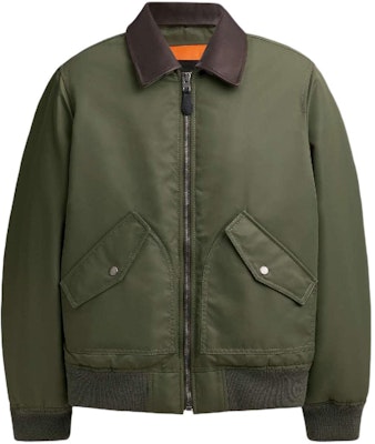 COACH SS24 纯色拉链翻领夹克 - 绿色 CN945-TV4 Order COACH SS24 纯色拉链翻领夹克 - 绿色 CN945-TV4