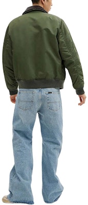 COACH SS24 纯色拉链翻领夹克 - 绿色 CN945-TV4 Shop COACH SS24 纯色拉链翻领夹克 - 绿色 CN945-TV4