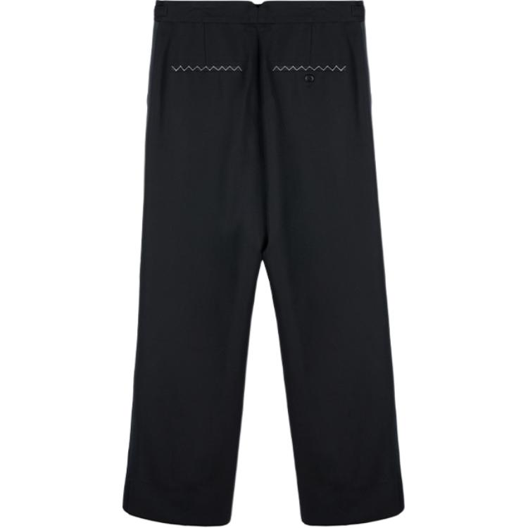 Lookbook COACH SS24 Pantalones de Vestir Negros Rectos de Talle Medio CV995-BLK