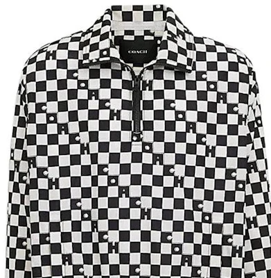 Coach SS24 Jaket Pullover Lengan Panjang Kotak Hitam CO806-SN3 Purchase Coach SS24 Jaket Pullover Lengan Panjang Kotak Hitam CO806-SN3