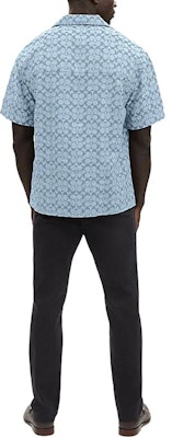 蔻驰男士春夏蓝色图案印花短袖衬衫SS24. C7812-X0L Purchase 蔻驰男士春夏蓝色图案印花短袖衬衫SS24. C7812-X0L