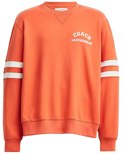 coach-ss-24-letter-print-crewneck-sweatshirt-in-burnt-orange-cn-096-bno