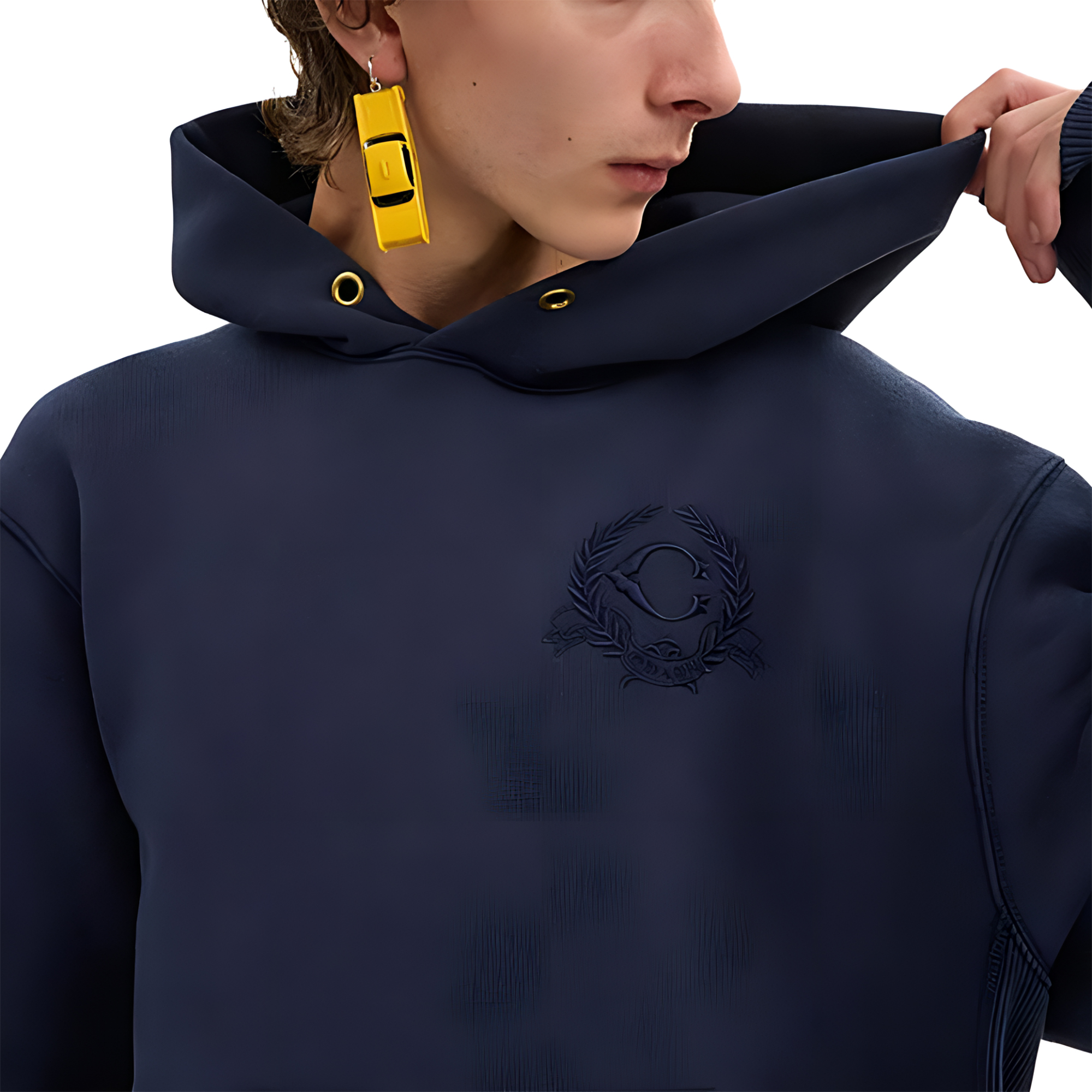 Purchase Sudadera Azul Marino Coach SS24 con Logo Bordado. CX653-B5H