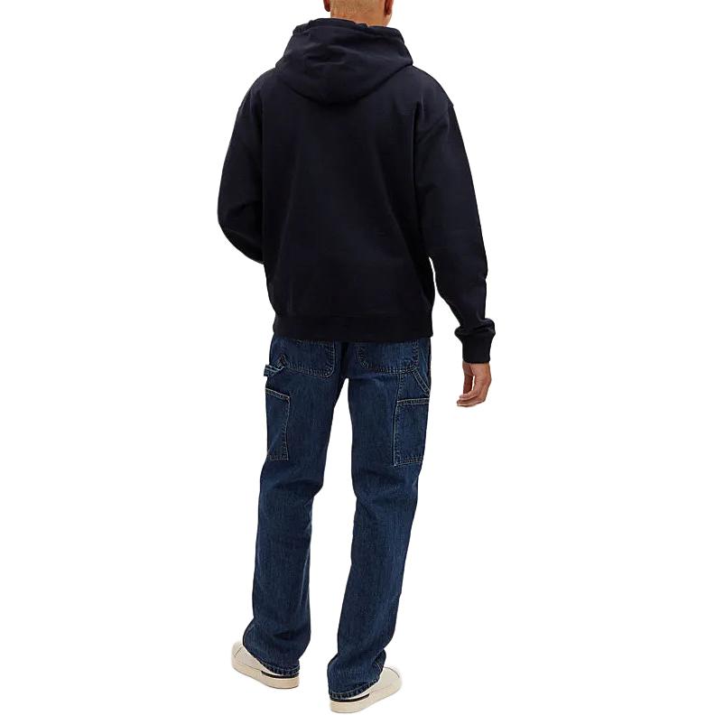 Shop Sudadera Azul Marino Coach SS24 con Diseño de Letras Estampadas CM828-RF2